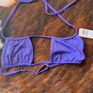 NWT WeWoreWhat bikini top SMALL